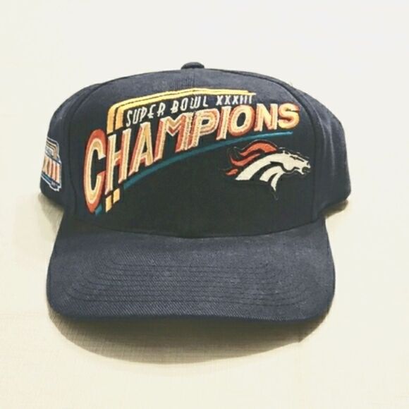 Vintage Denver Broncos Superbowl Hat - Picture 1 of 9